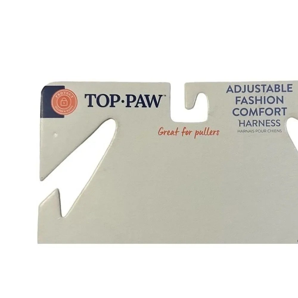 Top Paw Adjustable Comfort‎ Fashion Harness Green Limes Size X-Small